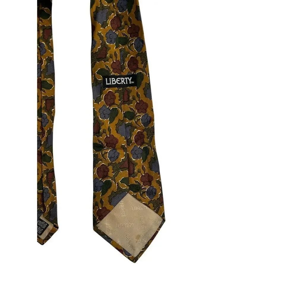 Geoffrey Bean Steven Land Liberty Silk Ties Men’s Neckties Floral NWOT Flowers